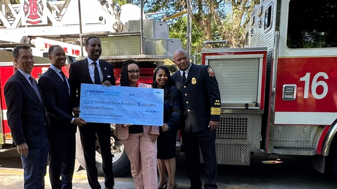 Foundation receives funding Atlanta fire station renovation [Video]