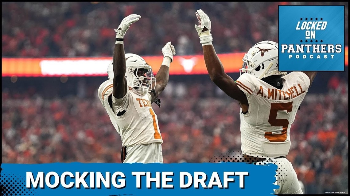 Carolina Panthers Seven-Round Mock Draft | Can the Panthers address all of their needs? [Video]