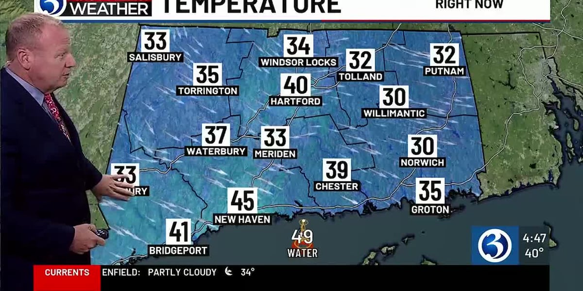 A cold start this morning, and another cold night ahead with Frost Advisories [Video]