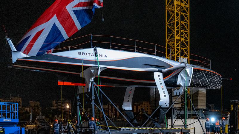 The wrappers come off the new British Cup boat [Video]