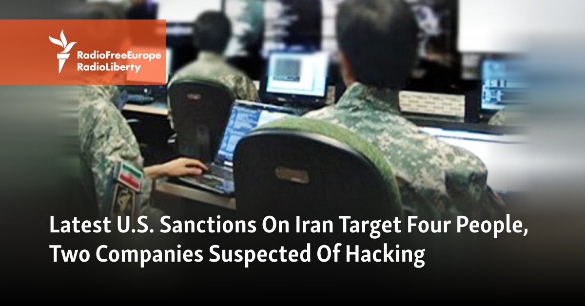 Latest U.S. Sanctions On Iran Target Four People, Two Companies Suspected Of Hacking [Video]
