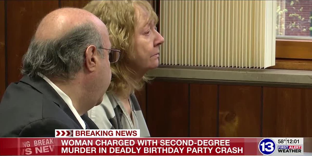 66-year-old woman charged with second degree murder in fatal birthday party crash [Video]