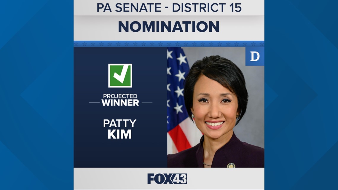 Democrat Patty Kim wins primary election for Pennsylvania Senate in District 15 [Video]