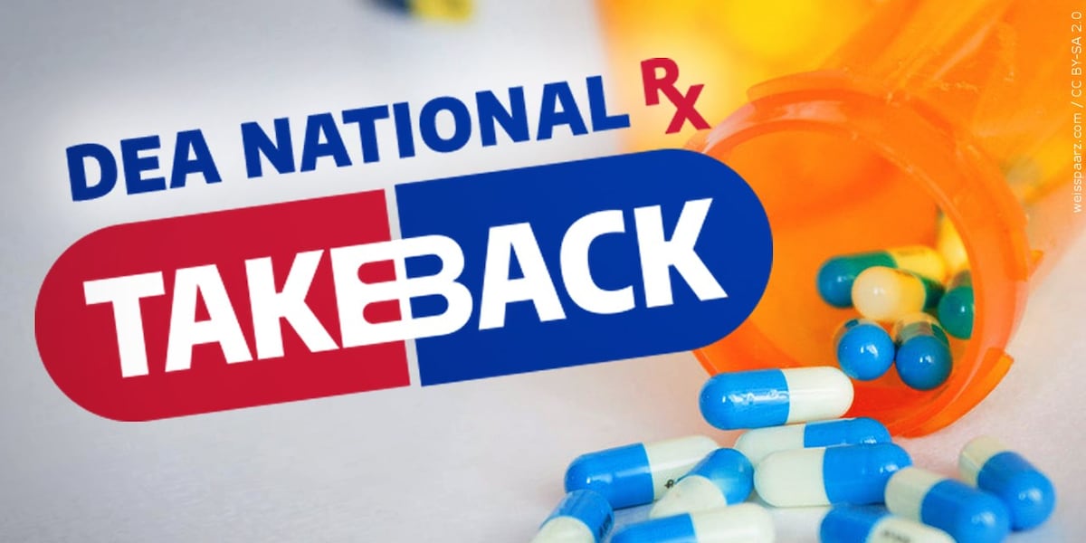 National Prescription Drug Take Back Day happening this weekend [Video]