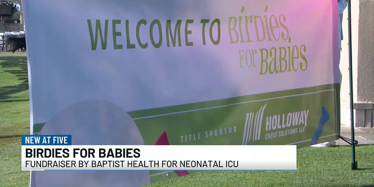 Baptist Health holds 27th Birdies for Babies [Video]
