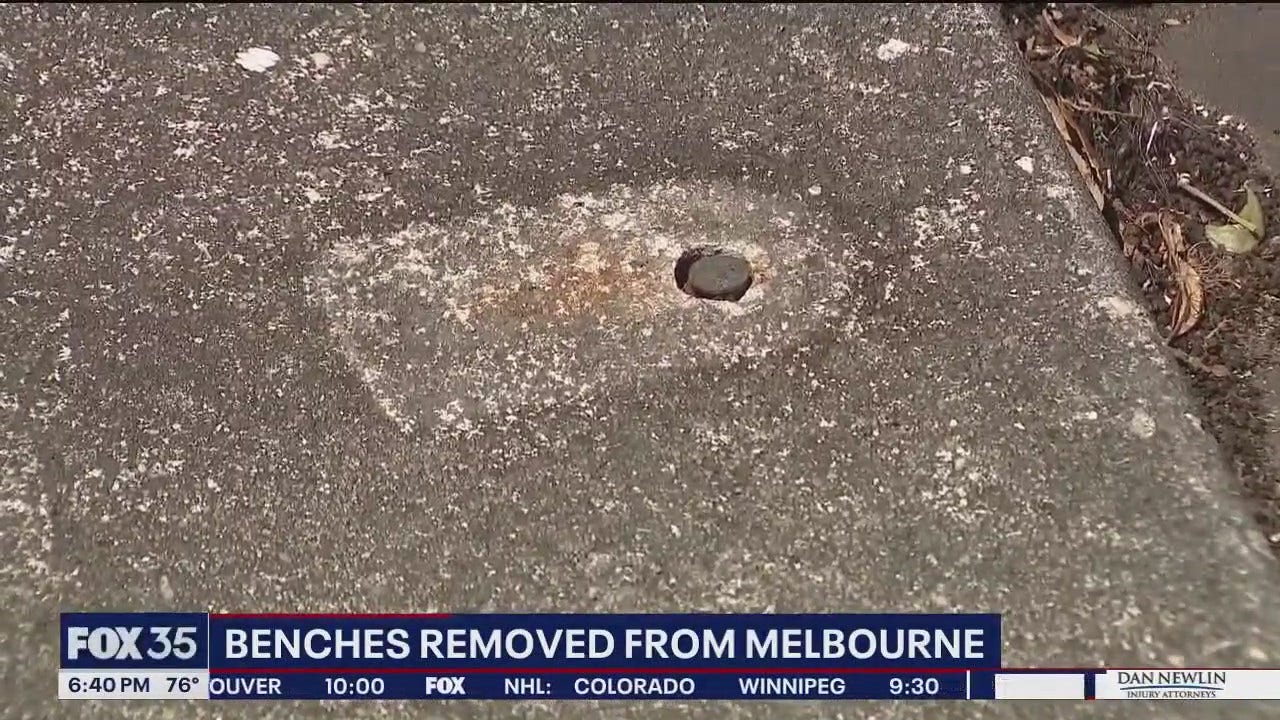 Melbourne removes benches over homeless concerns [Video]
