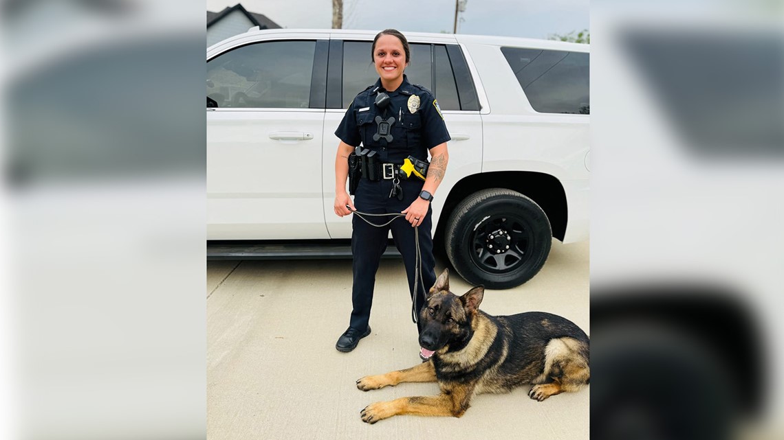 Officer Powell becomes Bentonville’s first female K9 handler [Video]