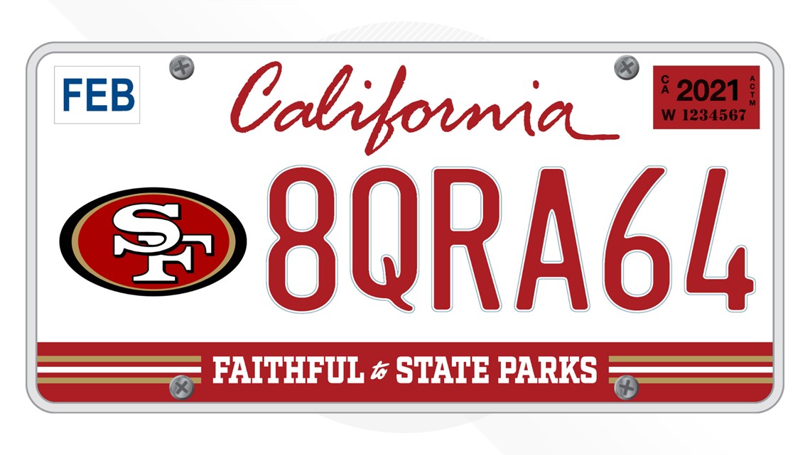 San Francisco 49ers to print special California license plate [Video]