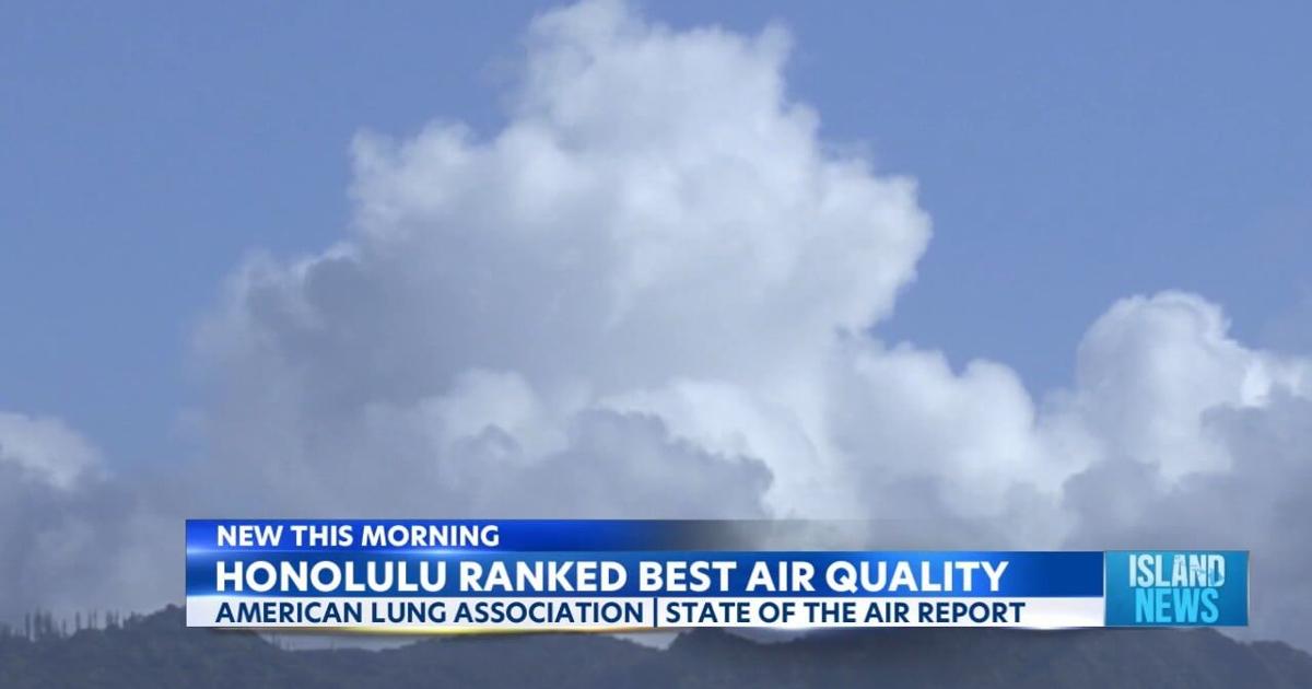 Honolulu leads Nation in air quality, American Lung Association reports | News [Video]