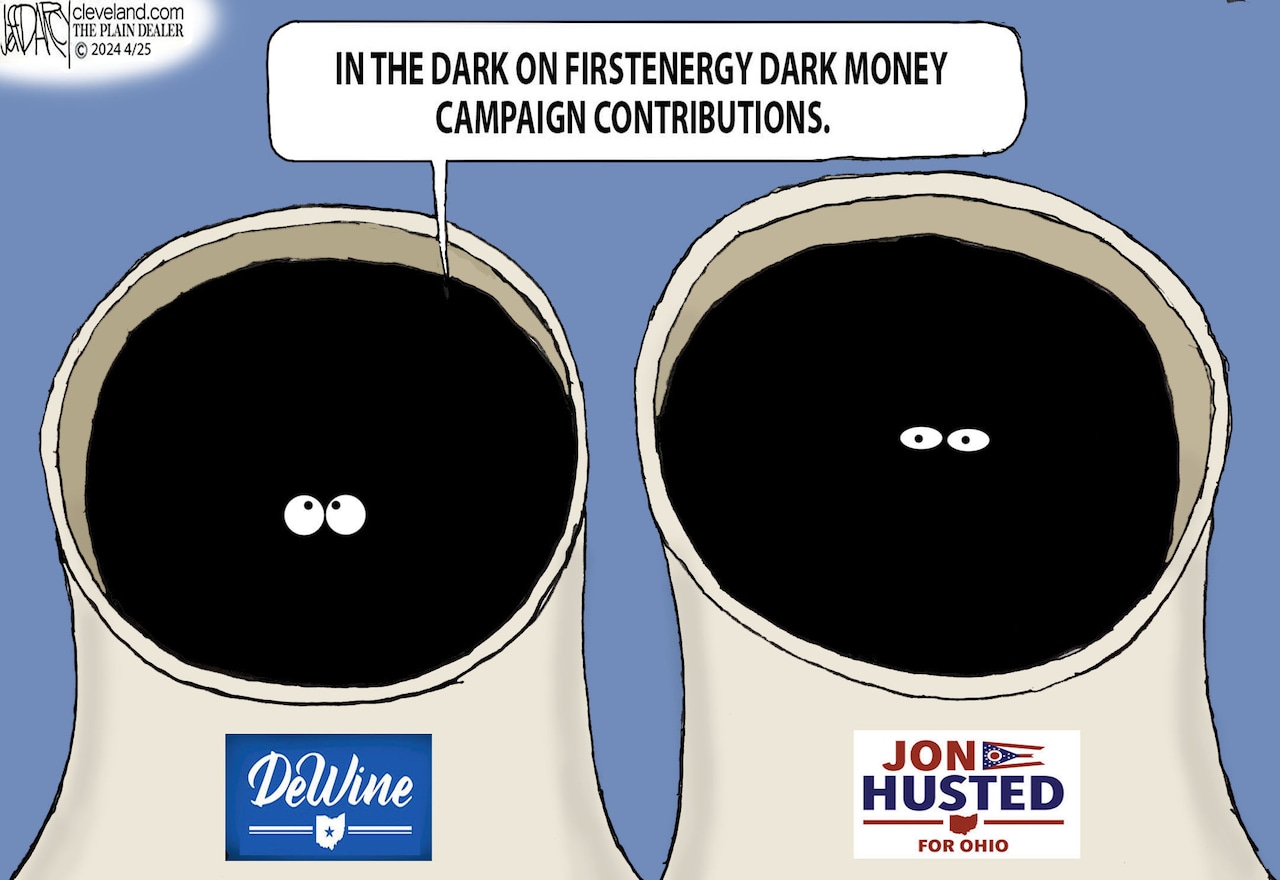 Gov. DeWine dark money memory: Darcy cartoon [Video]