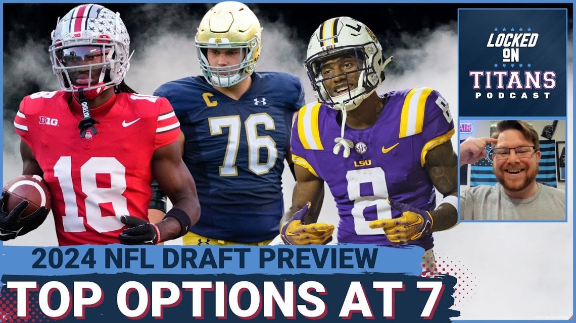 Tennessee Titans NFL DRAFT PREVIEW: Best Options at 7, Trade Down Scenarios & Worst Possible Picks [Video]
