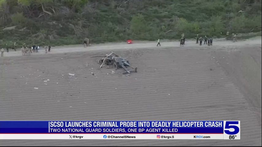 Starr County Sheriffs Office conducting criminal investigation into deadly helicopter crash [Video]