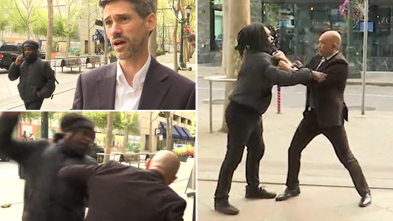 San Jose mayor’s security guard assaulted during on-camera interview [Video]