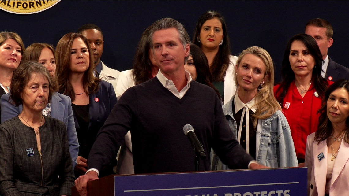 Newsom announces bill to allow Arizona women abortions in CA [Video]