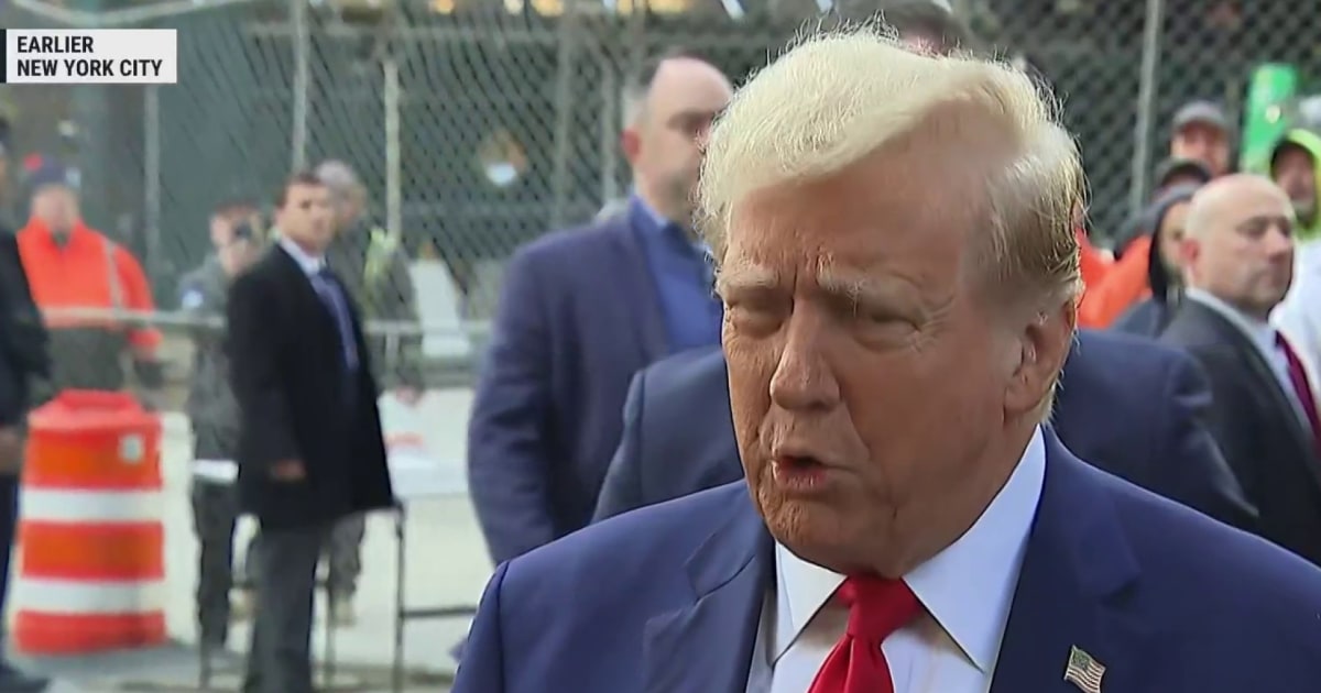 ‘He’s a nice guy’: Trump weighs in on David Pecker ahead of Day 7 [Video]