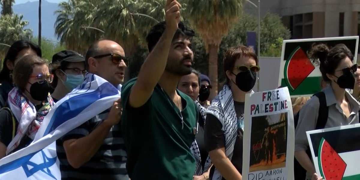 Some University of Arizona students rally for Palestine [Video]