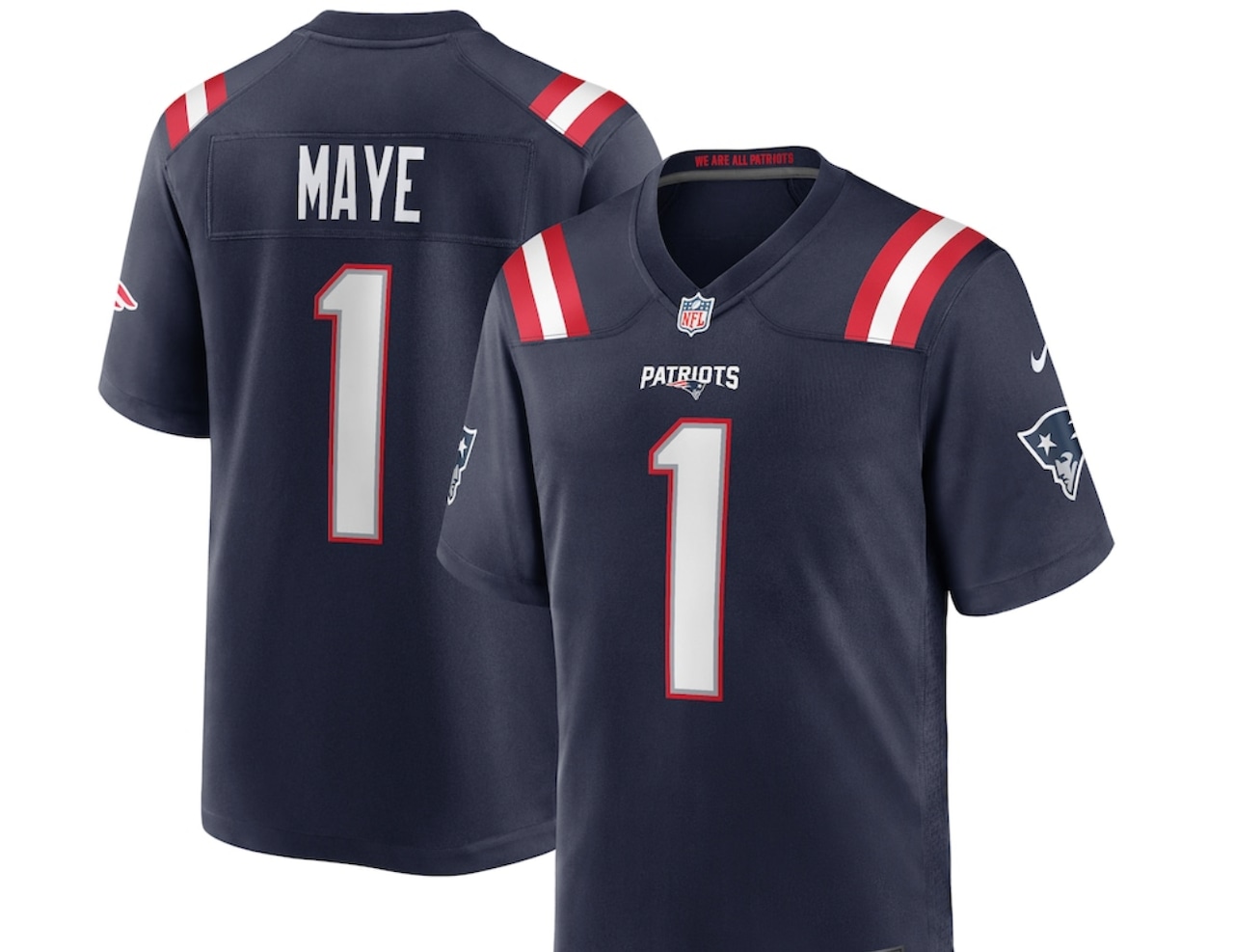 NFL Draft: Drake Mayes Patriots jersey now available, heres how to get one after New Englands first pick [Video]