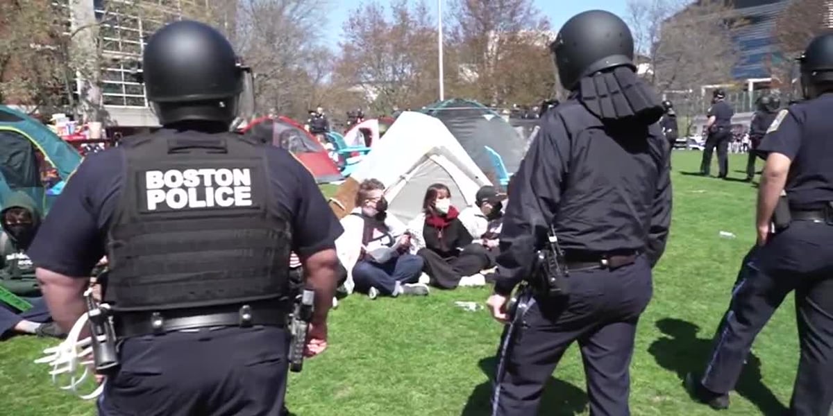 Colleges, police push back as campus protests intensify [Video]