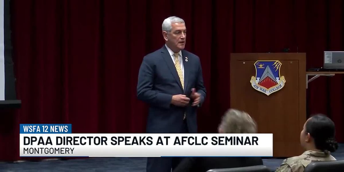 Defense POW/MIA Accounting Agency director speaks at AFCLC seminar [Video]