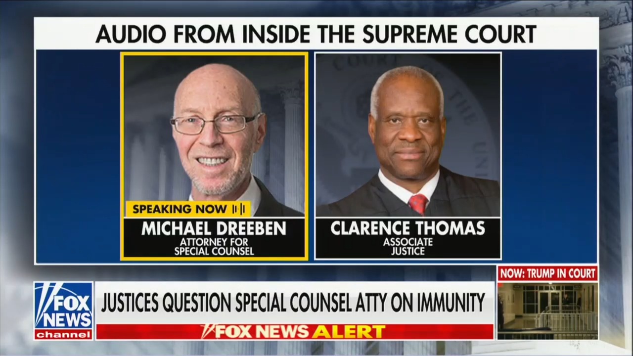 Clarence Thomas At Trump Hearing: Other Presidents Have Coup’ed [Video]