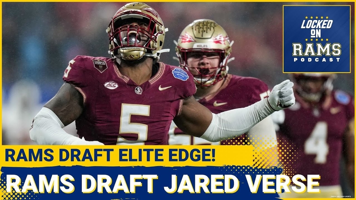 Rams Draft Jared Verse With 19th Pick! Rams Tried to Trade Up, Grading the Pick, Second Round & More [Video]