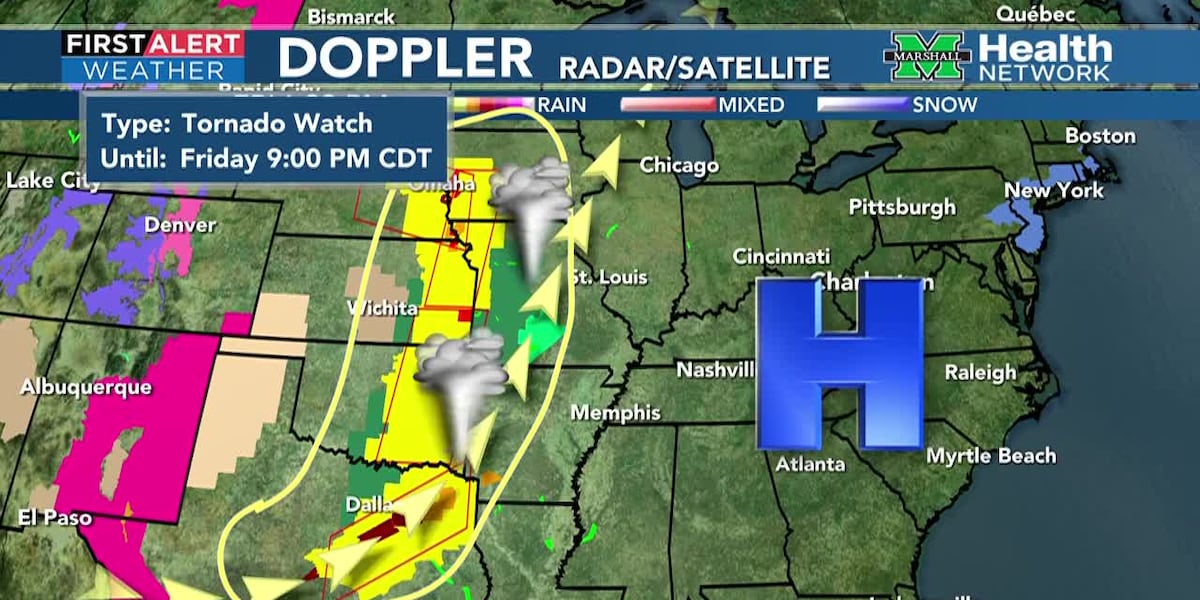 Weather Extra | Tornado alley alive means summery weekend at home [Video]