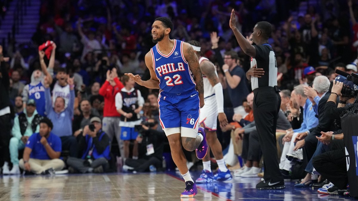 Cameron Payne brings cant-miss joy (and buckets) to Sixers in Game 3 win over Knicks  NBC Sports Philadelphia [Video]