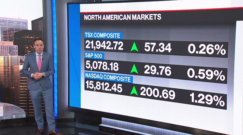 BNN Bloomberg’s mid-morning market update: Apr. 26, 2024 – Video