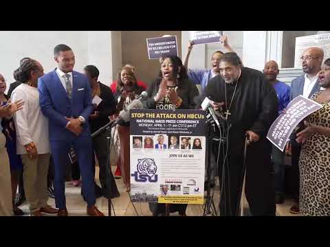 L I V E Stop The Attack On HBCUSs National Mass Press Comference [Video]