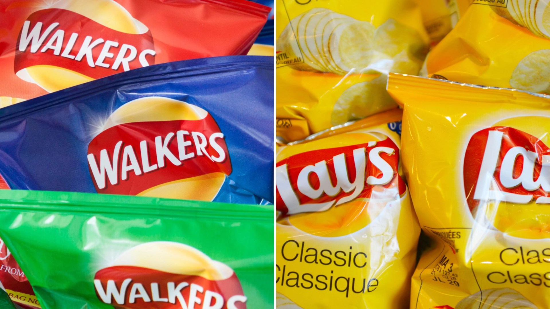 Crisp lovers are only just finding out the little-known reason Walkers is called Lays outside the UK [Video]