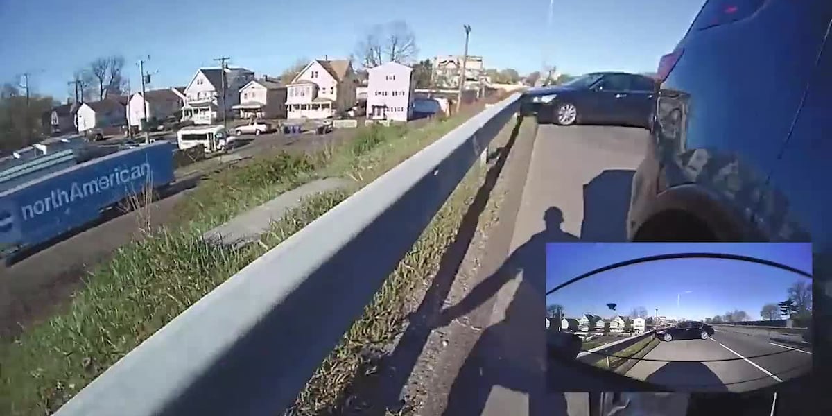 DASH CAM VIDEO: State police release video of trooper’s cruiser being struck