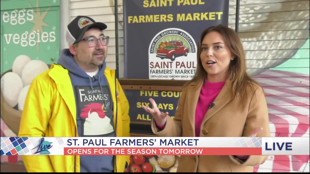 Saint Paul Farmers Market Opening Saturday 4/27 [Video]