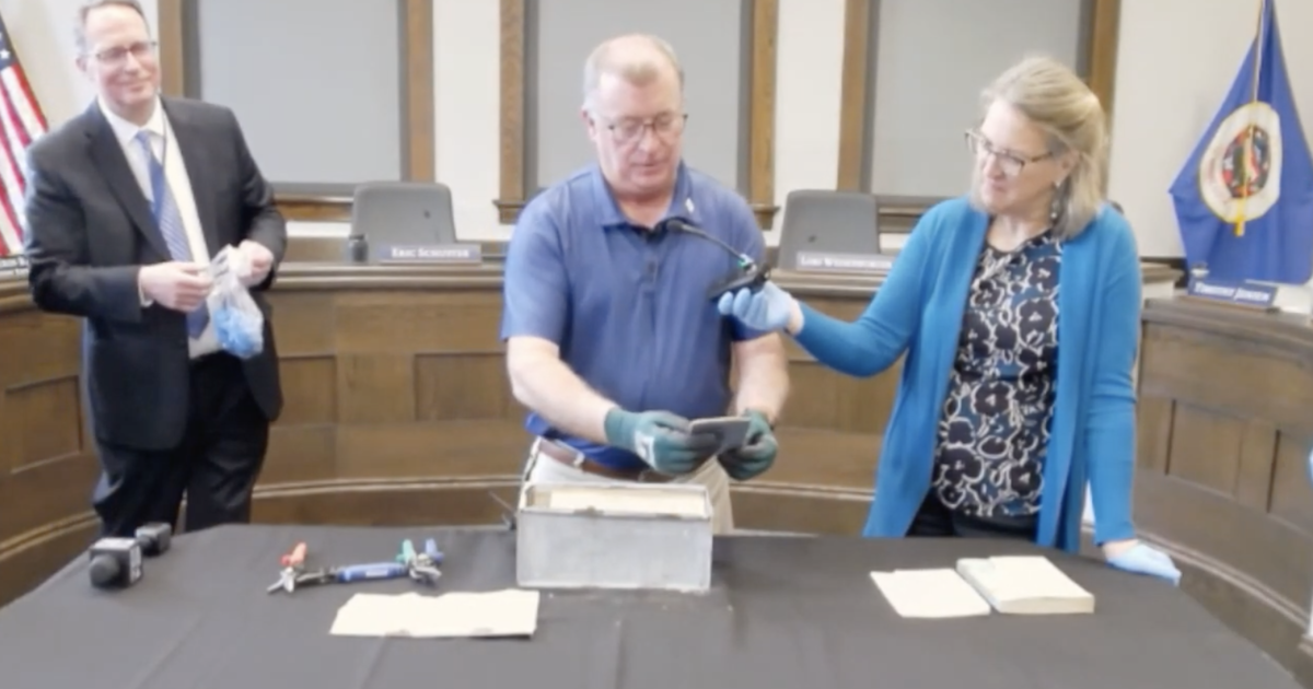 Century-old time capsule found at Minnesota high school during demolition [Video]