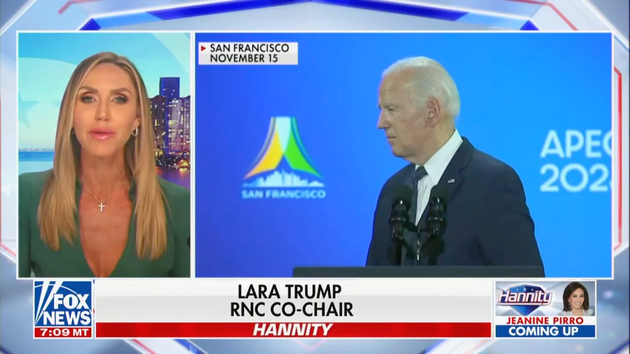 Lara Trump Imagines Fist-Fight Between Trump and Biden [Video]