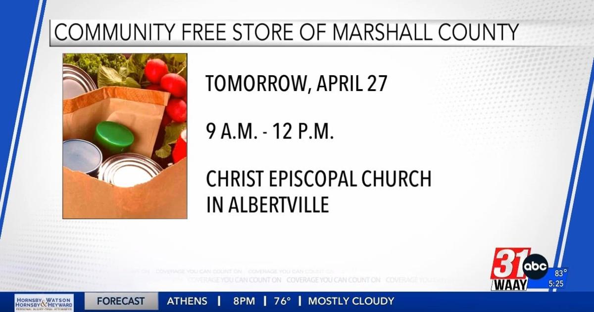 Doors open at Community Free Store of Marshall County | Video