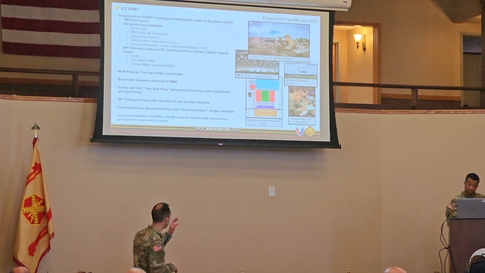 DVIDS – Video – Fort McCoy Garrison commander provides update during April 2024 town hall meeting, Part I