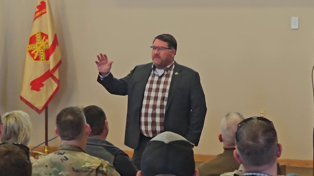 DVIDS – Video – Fort McCoy leader speaks to workforce during April 2024 town hall meeting