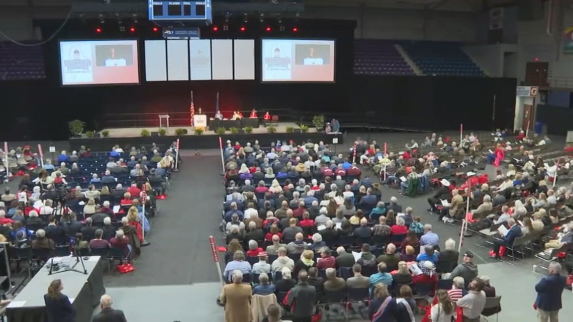 Maine GOP convention held in Augusta [Video]