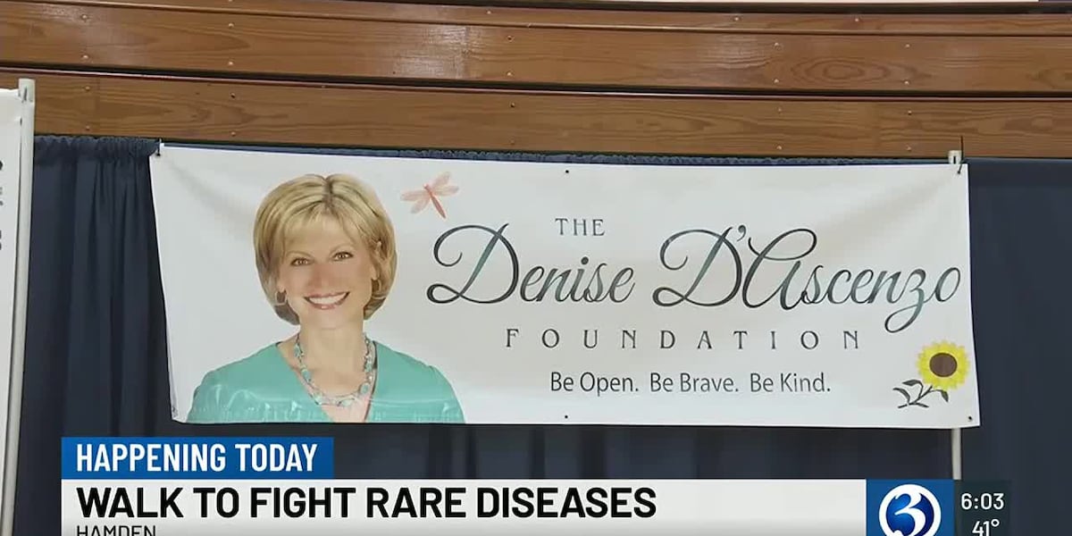 Denise DAscenzo foundations walk for rare diseases raising money for local charities, including AL [Video]