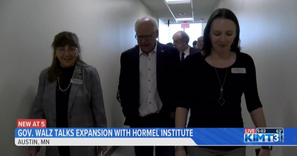 Gov. Tim Walz talks expansion with Hormel Institute | News [Video]