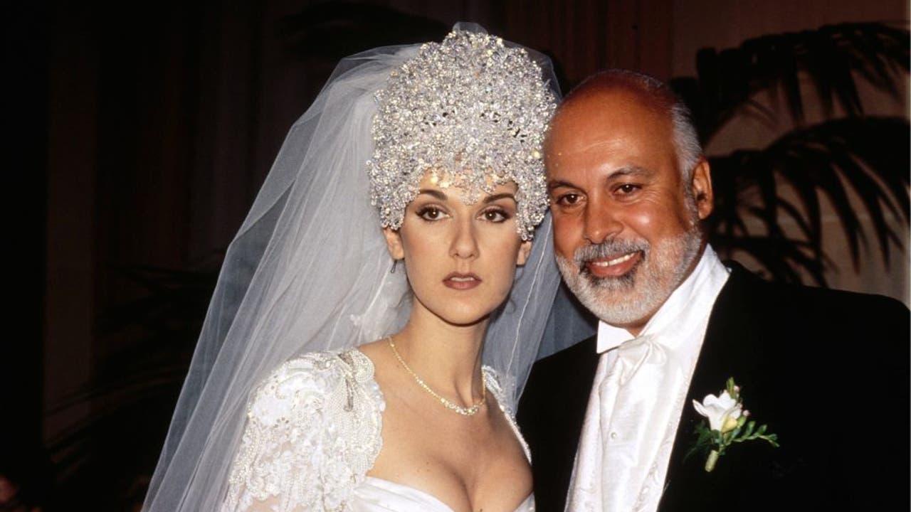 Celine Dions wedding tiara put her in hospital after marrying Ren Anglil [Video]