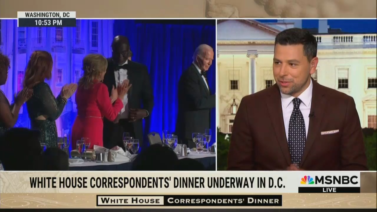 MSNBC Raves About Biden at White House Correspondents Dinner [Video]