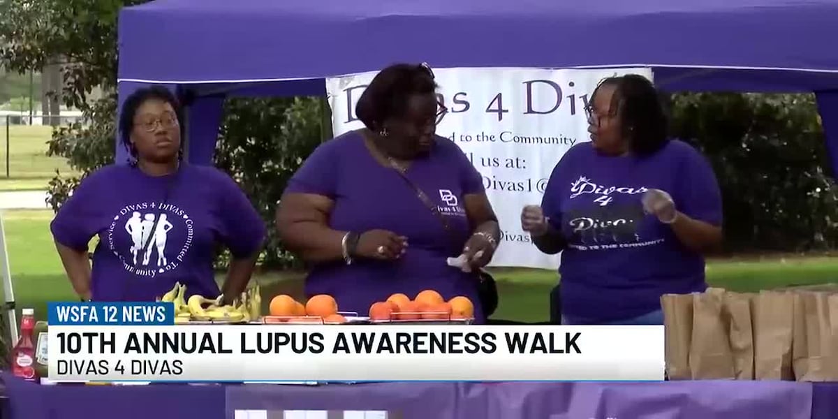 10th annual Divas 4 Divas Lupus Awareness Walk [Video]