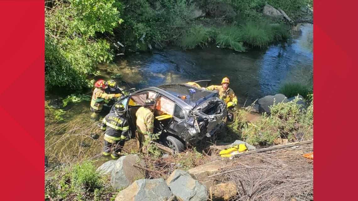 Accident near Sutter Creek sends 1 to hospital [Video]