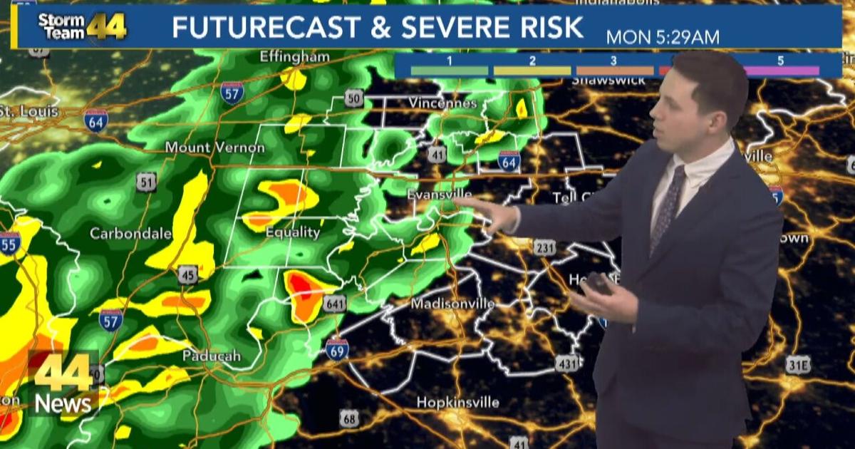 Showers and storms to bring about a damp start to work week | Video