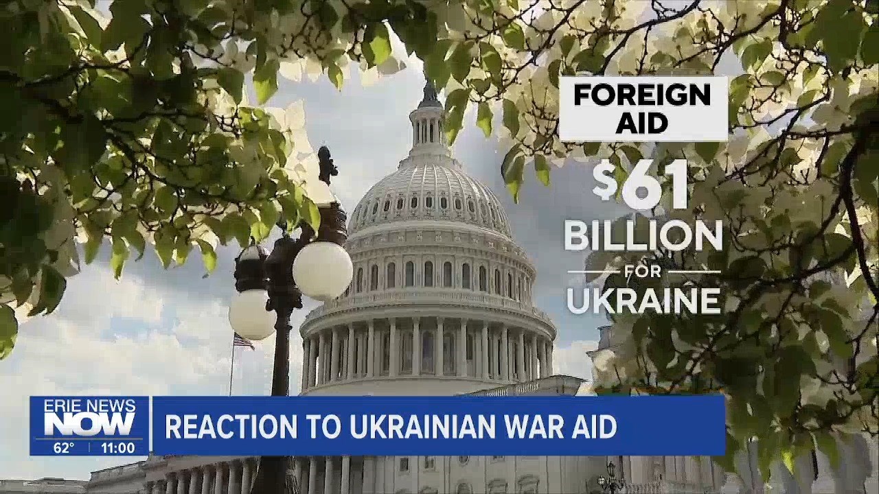 Ukrainian Parliament Member Reaction to Ukraine War Aid - Erie News Now [Video]