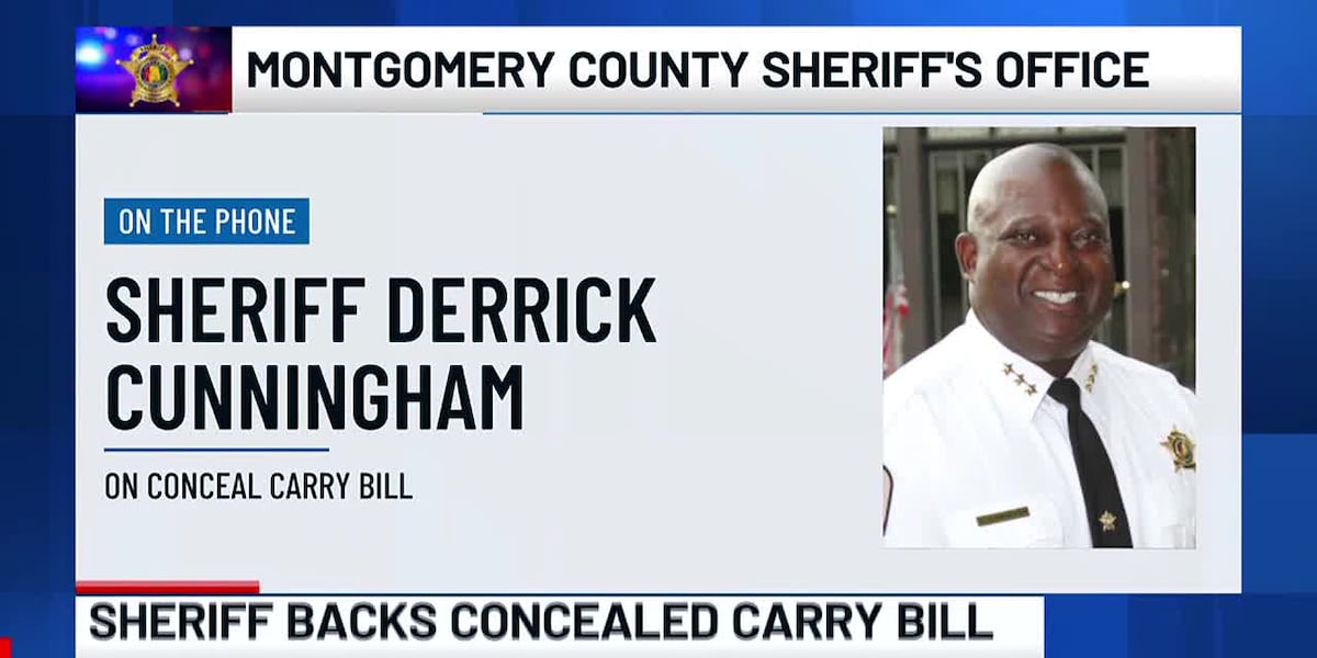 Montgomery County Sheriff backs concealed carry bill [Video]