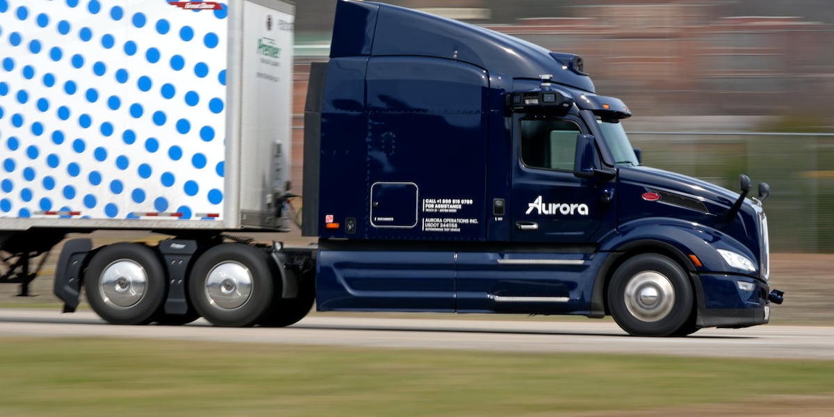 Tractor-trailers with no one aboard? The future is near for self-driving trucks on US roads [Video]