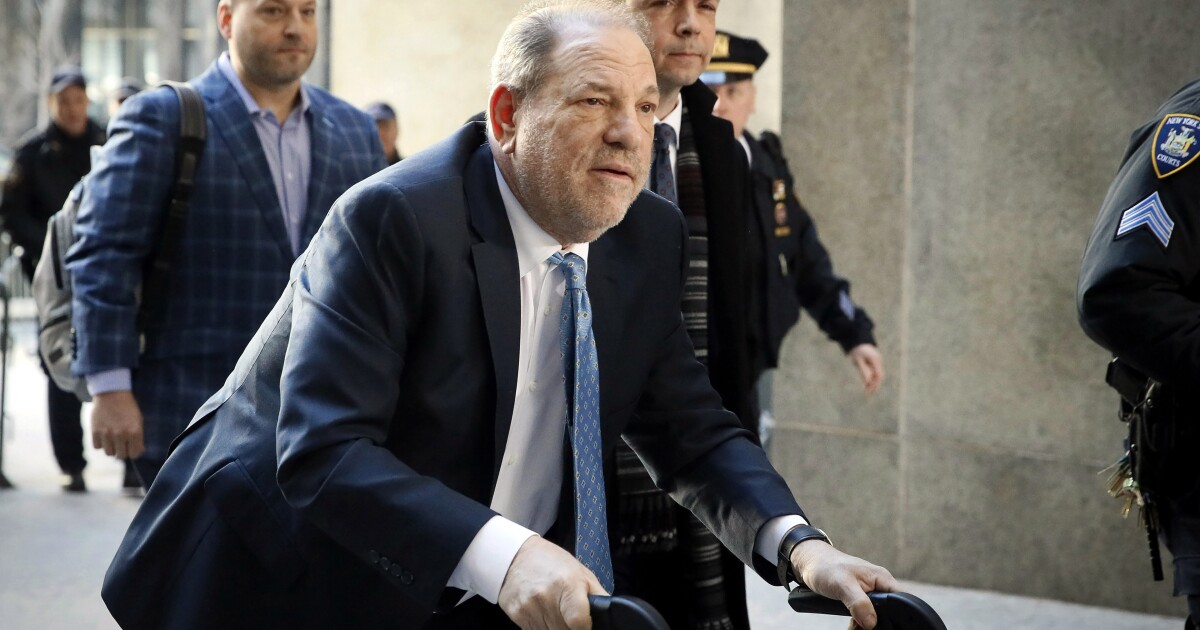 Harvey Weinstein hospitalized before court hearing on new trial in rape case [Video]