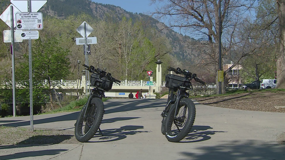 Boulder Police now patrolling downtown with e-bikes [Video]